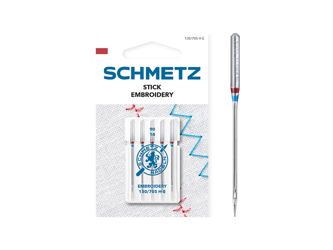 Embroidery 130/705H-E 90/14 5 stuks