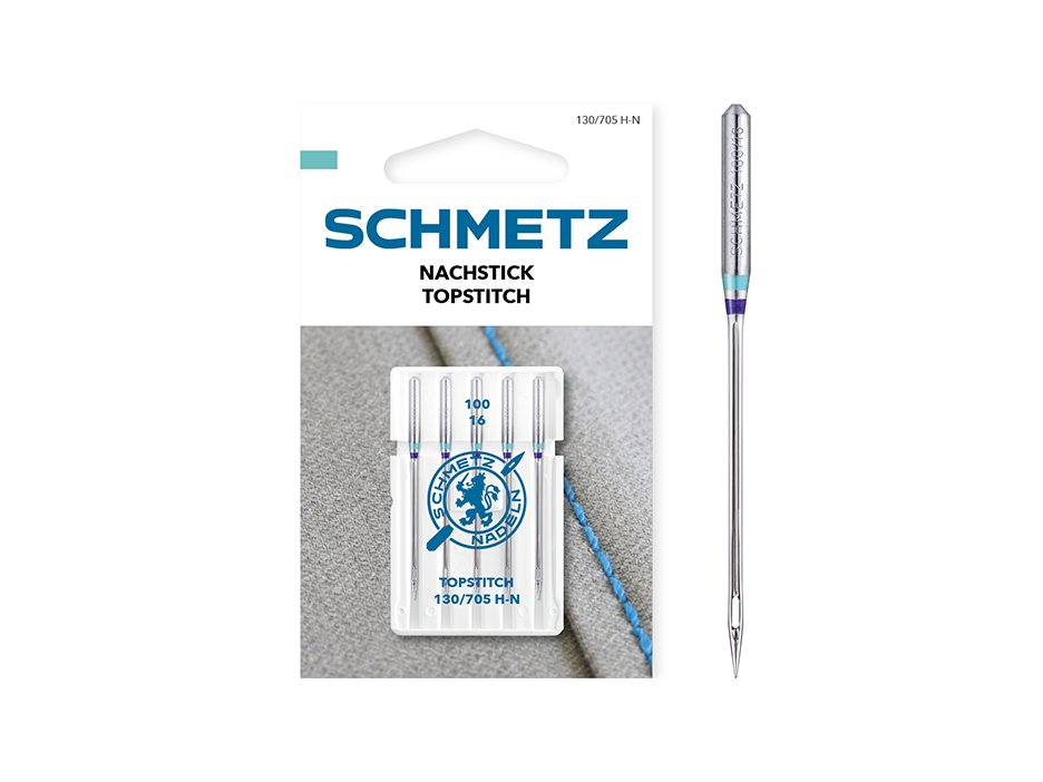 Topstitch 130/705H-N 100/16 5 stuks