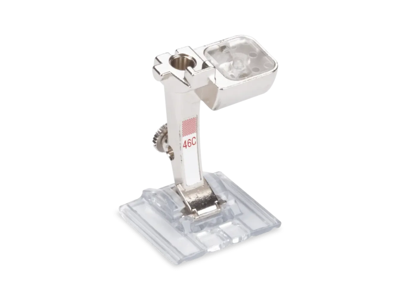 Bernina Biezen-deco-borduurvoet met transparante zool #46C