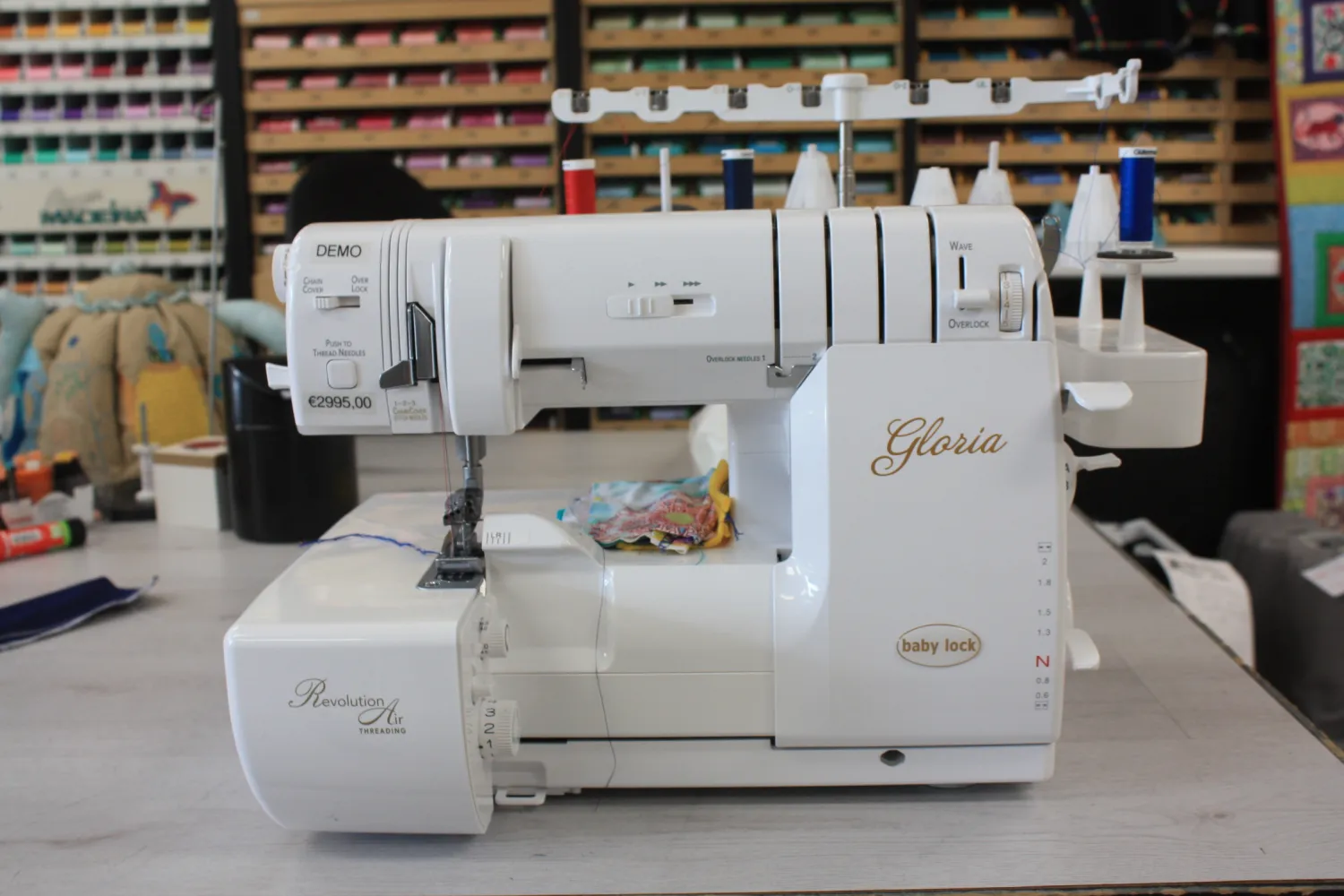 Babylock gloria demo model